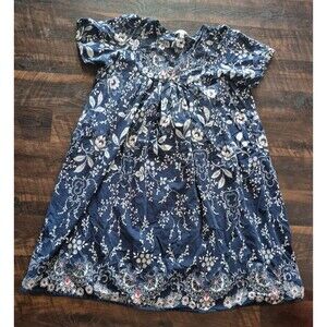Only Necessities Women's  Nightgown Mumu Plus 4X petite Cottage Granny